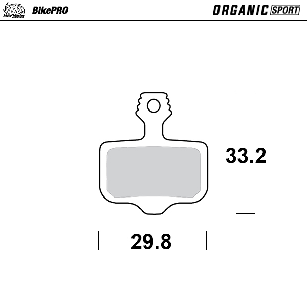 Brake pad bicycle Organic Sport: Avid 2-piston