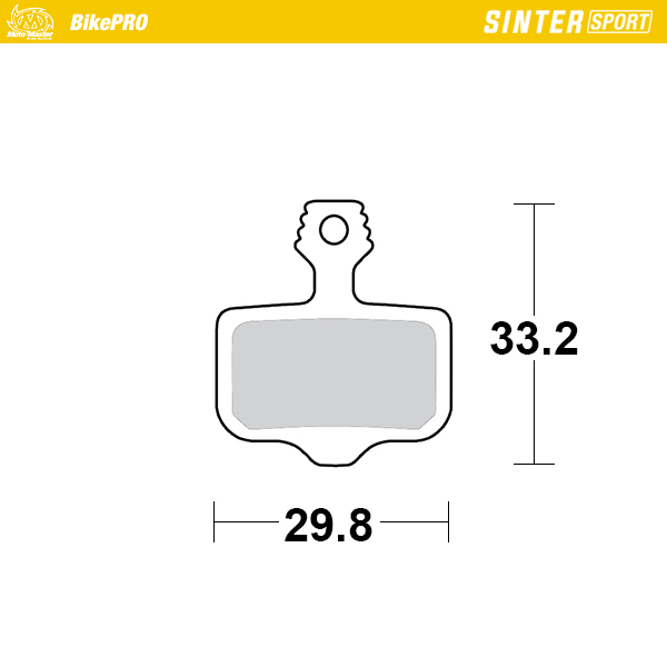 Brake pad bicycle Sinter Sport: Avid 2-piston