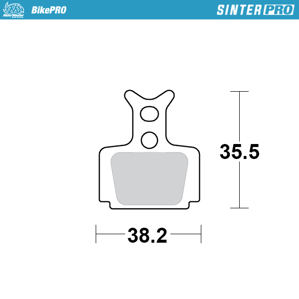 Brake pad bicycle Sinter Pro: Formula C1,Cura,Cure-E, Mega, R1, R1R, Rx, RO, ROR, The One