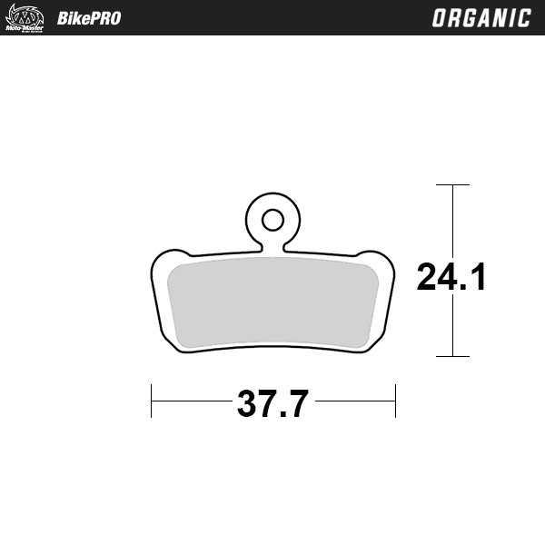 Brake pad bicycle Organic: Avid, Sram 4-piston