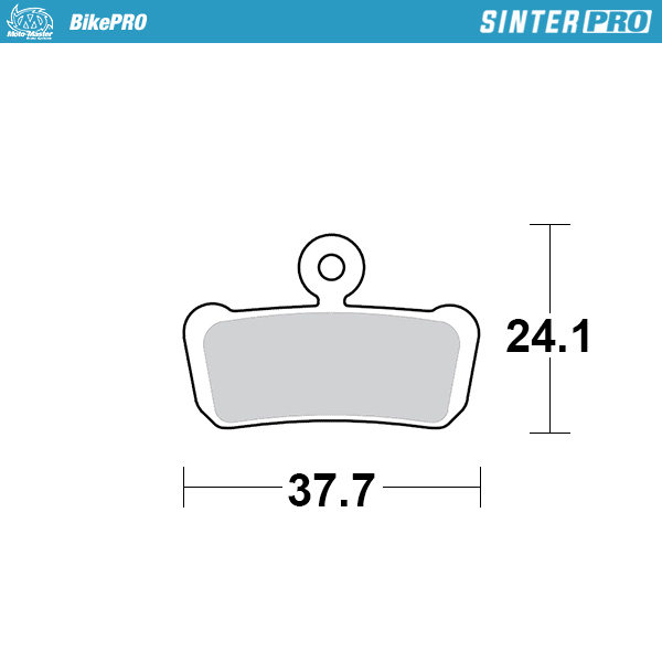 Brake pad bicycle Sinter Pro: Avid, Sram 4-piston