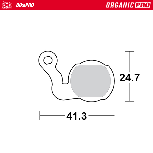 Moto-Master :  Brake pad bicycle Organic Pro: Magura Louis