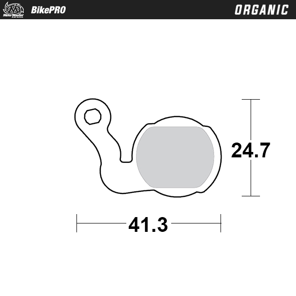 Moto-Master: Brake pad Bicycle | Organic | Magura: Louis