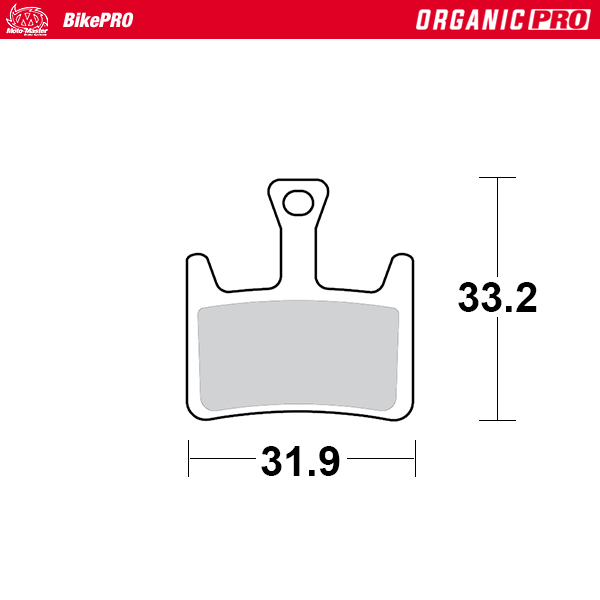 Moto-Master : Brake pad Bicycle | Organic Pro | Hayes: Prime