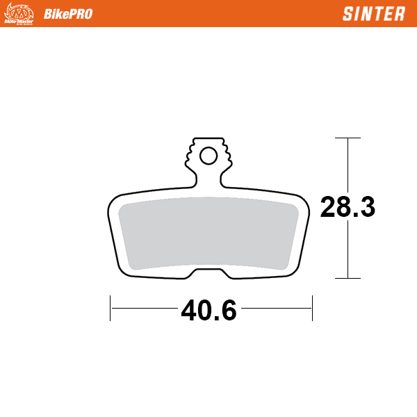 Brake pad bicycle Sinter: Avid Code R, Sram Guide RE