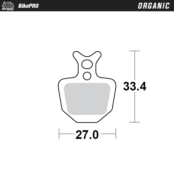 Moto-Master : Brake pad Bicycle | Organic | Formula: ORO