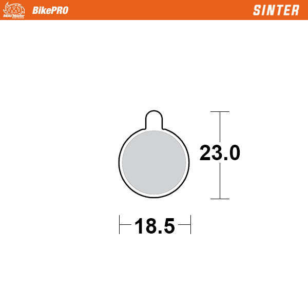 Brake pad bicycle Sinter: Zoom DB