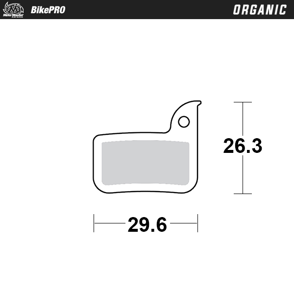 Moto-Master: Brake pad Bicycle | Organic | SRAM: Red, Force, Apex