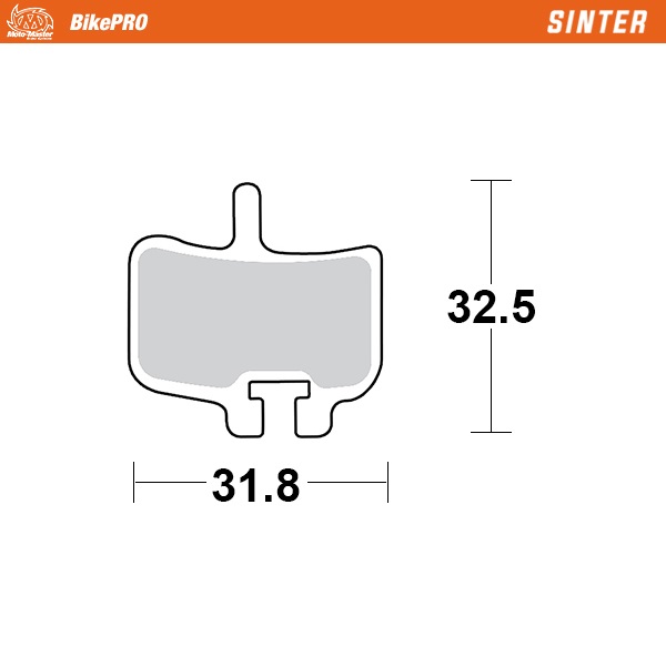Brake pad bicycle Sinter: Hayes