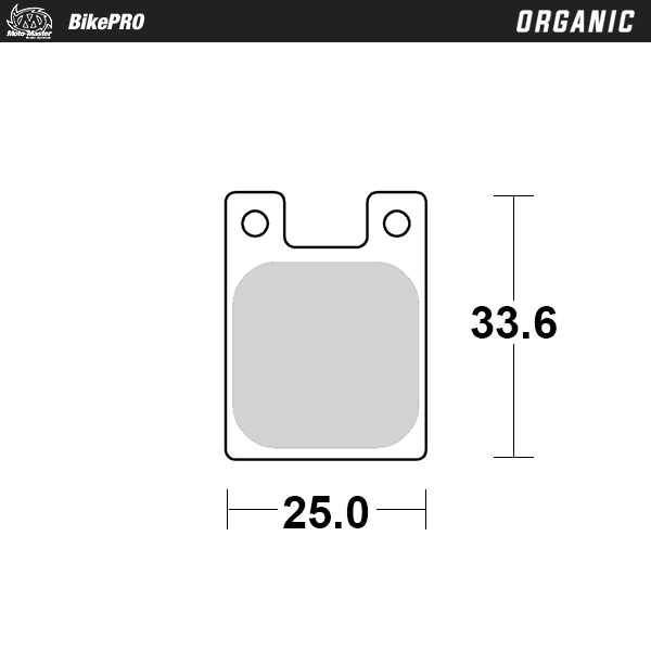 Brake pad bicycle Organic: Hope O2,C2
