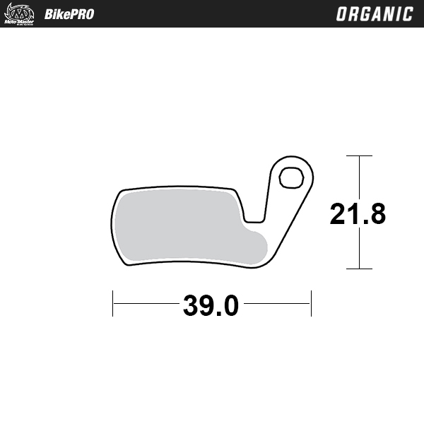 Moto-Master :  Brake pad bicycle Organic: Magura Marta