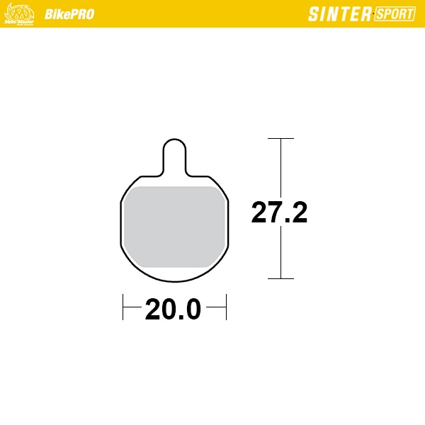 Brake pad bicycle Sinter Sport: Hayes MX