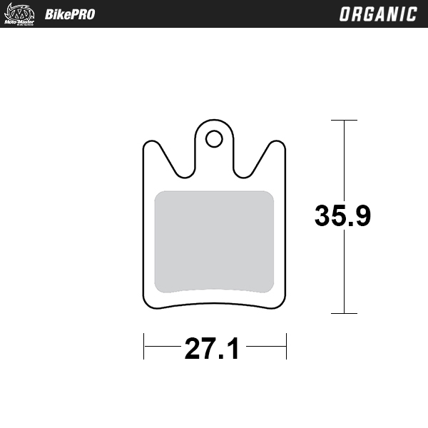 Brake pad bicycle Organic: Hope Moto V2