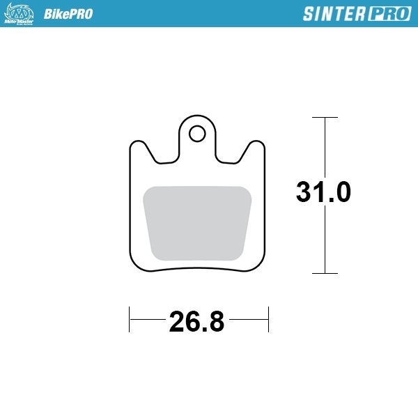 Brake pad bicycle Sinter Pro: Hope X2