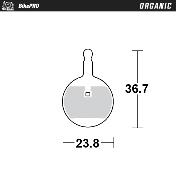 Brake pad bicycle Organic: Avid BB3, BB5