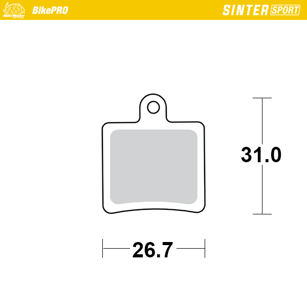 Moto-Master: Brake pad Bicycle | Sinter Sport | Hope: Mini