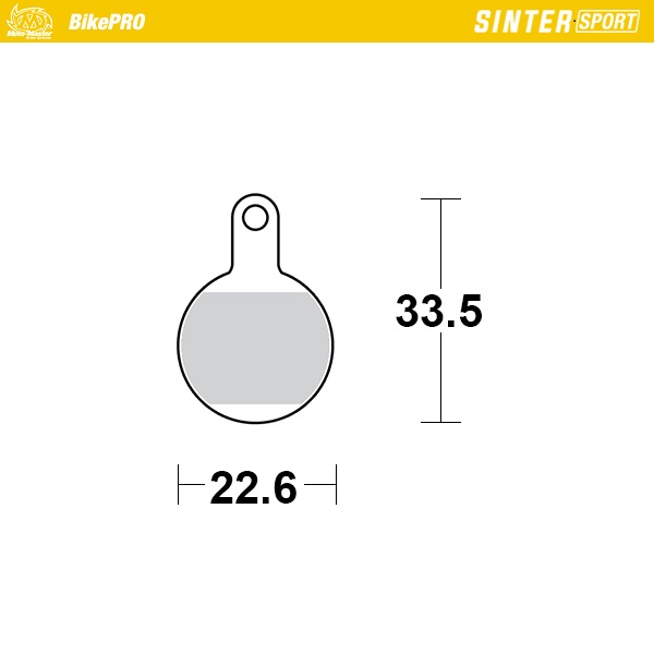 Moto-Master: Brake pad Bicycle | Sinter Sport | Tektro: IOX