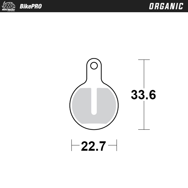 Moto-Master :  Brake pad bicycle Organic: Tektro Lyra