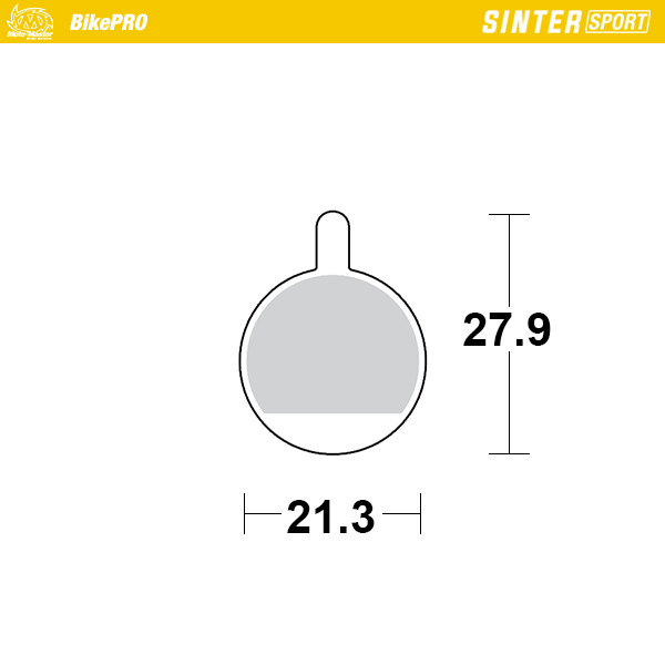 Moto-Master :  Brake pad bicycle Sinter Sport: Clark CMD-11, CMD-8, CMD-16