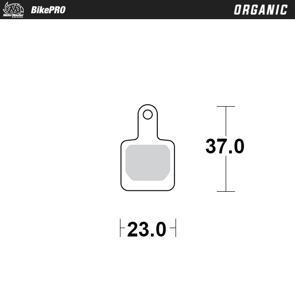 Brake pad bicycle Organic: Suntour DB