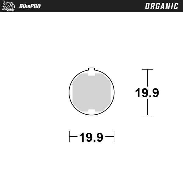 Moto-Master: Brake pad Bicycle | Organic | Formula: Activa, MD1