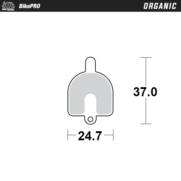 Moto-Master: Brake pad Bicycle | Organic | RST: Mechanical