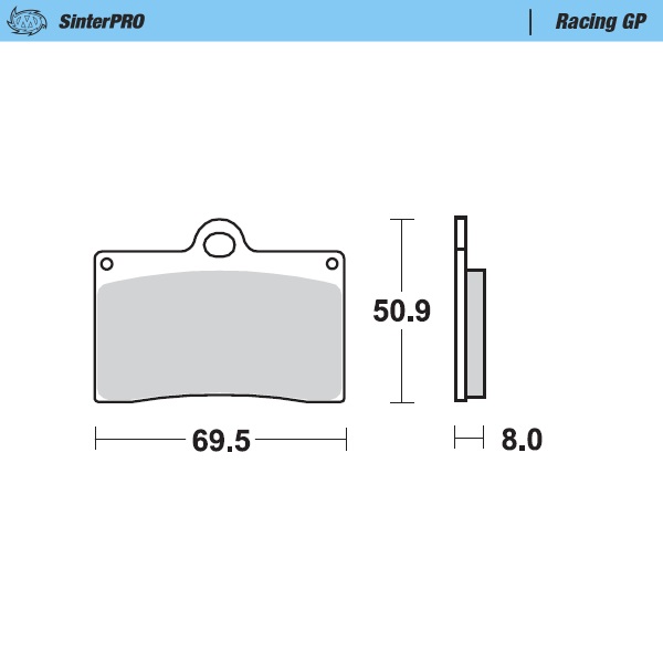 Moto-Master : Brake pad MX | Racing GP