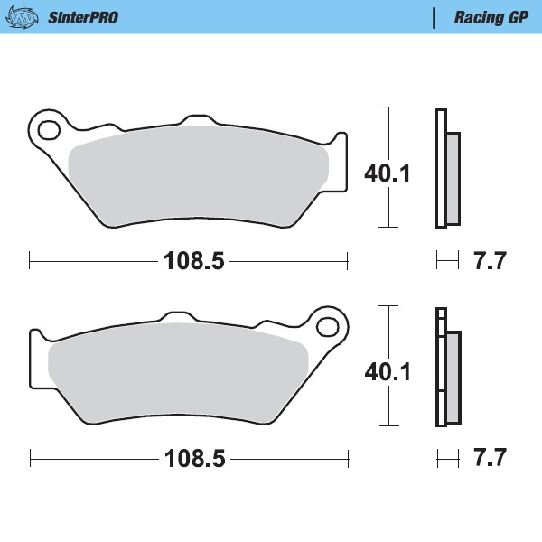 Moto-Master : Brake pad MX | Racing GP