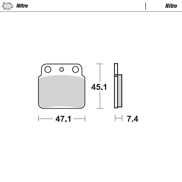 Brake pads Nitro