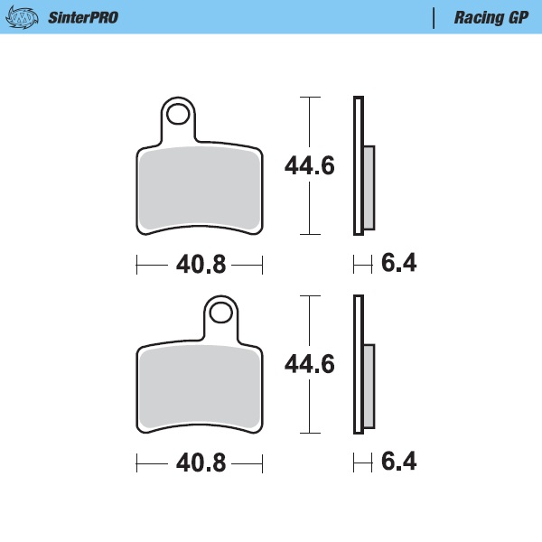 Moto-Master : Brake pad MX | Racing GP