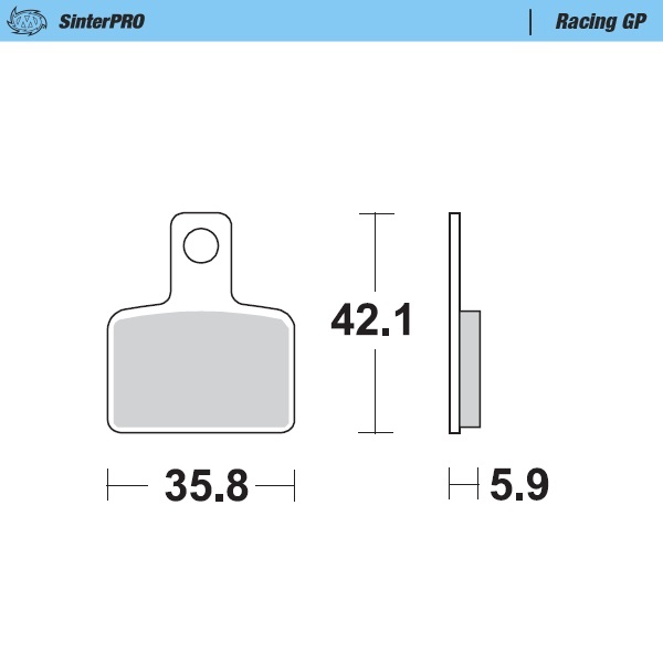 Moto-Master : Brake pad MX | Racing GP