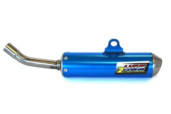 ( HGS ) (XE-117 ) HUS | TE 125 | (2017-2019) | enduro silencer |blue steel