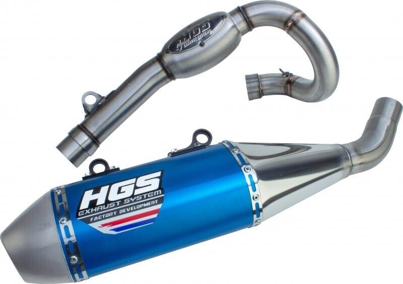 ( HGS ) KAW / KX 450 / (2019-2023) / enduro system | blue titanium