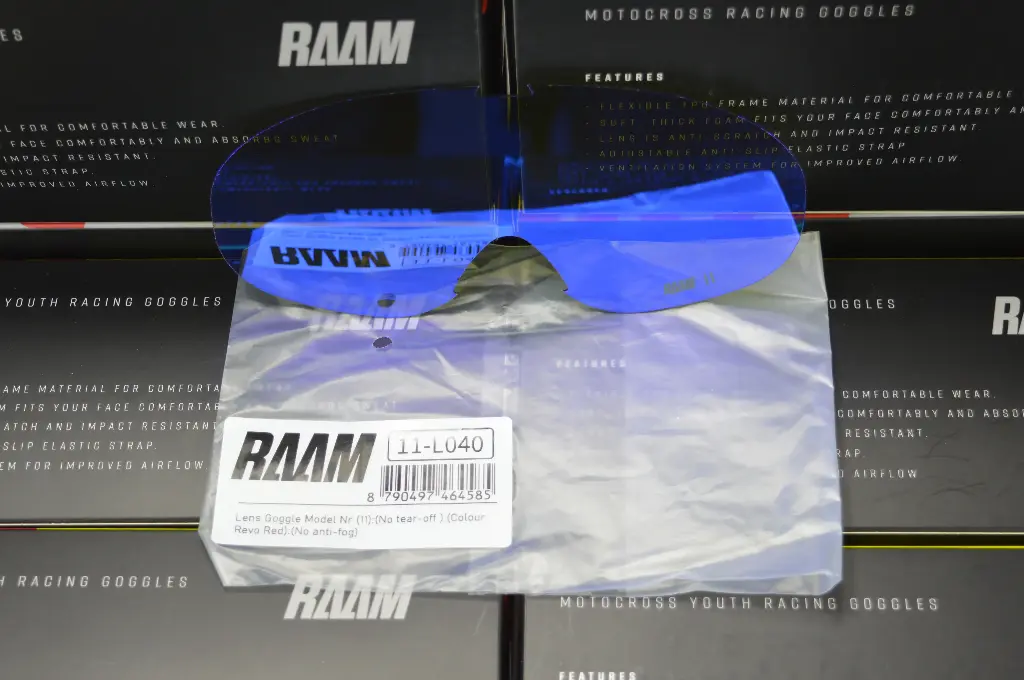 Lens model Nr (11)  ,Colour: Revo Red