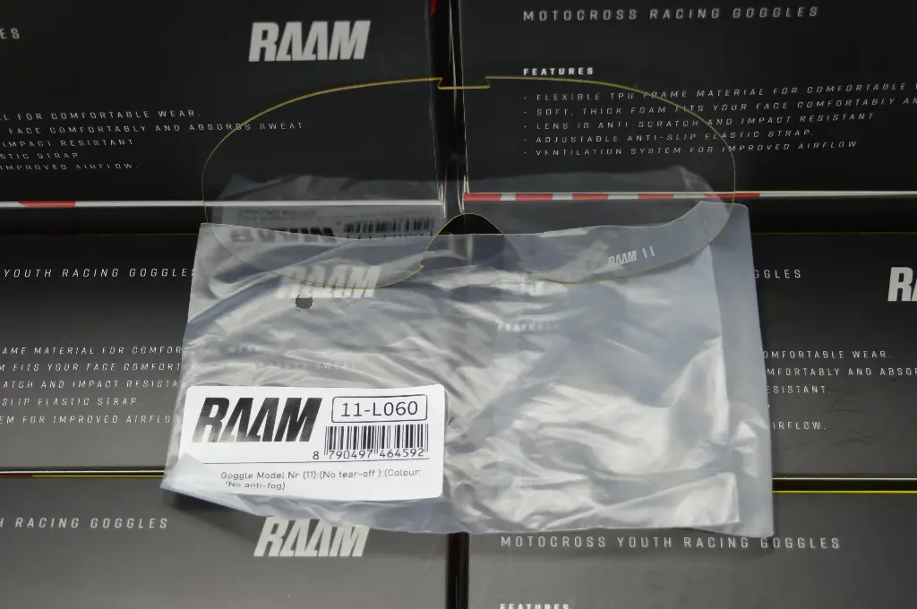 Lens model Nr (11)  ,Colour: Clear