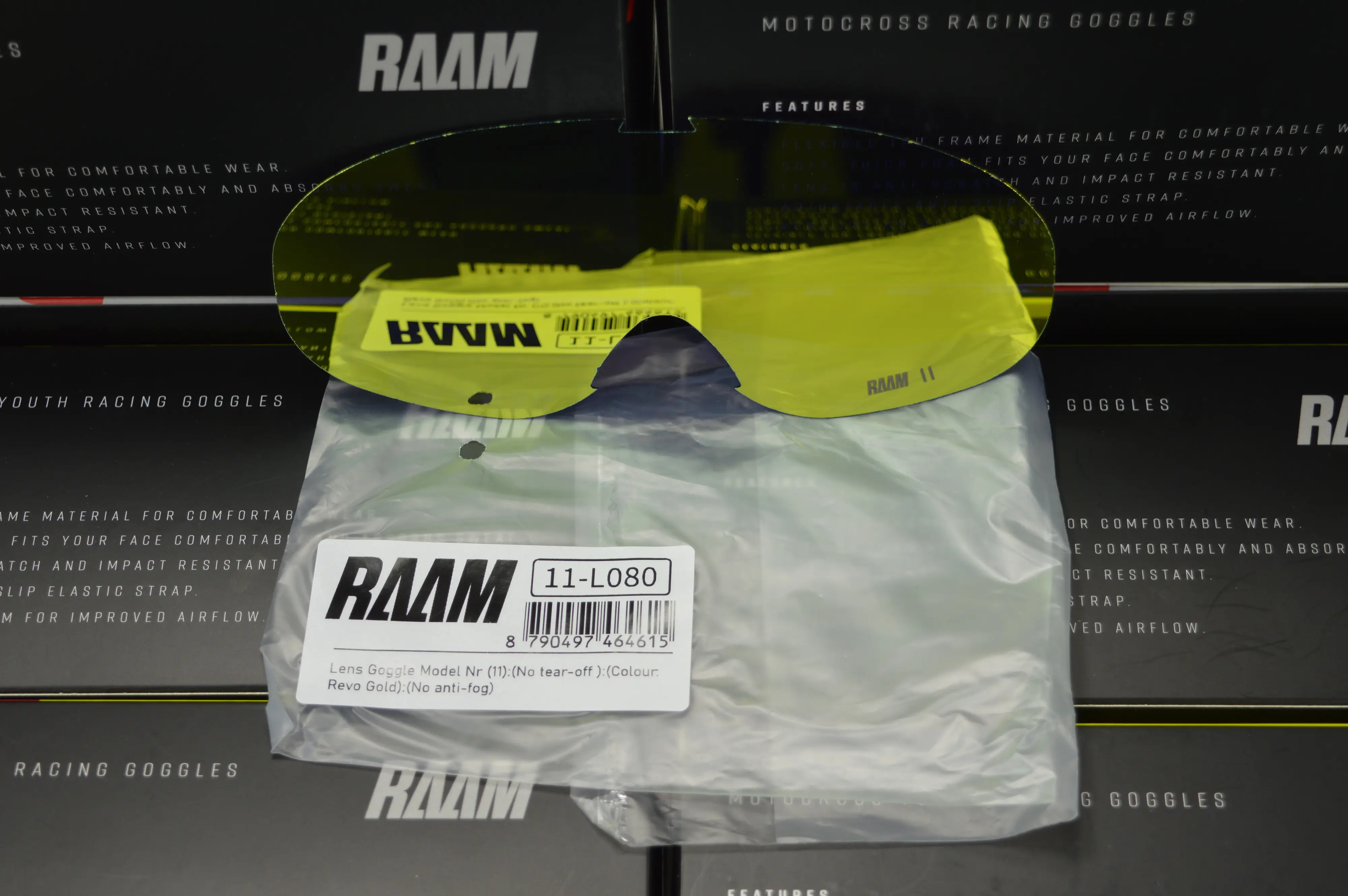 [R11-L080] RAAM :  Gold Lens for model Nr (11)