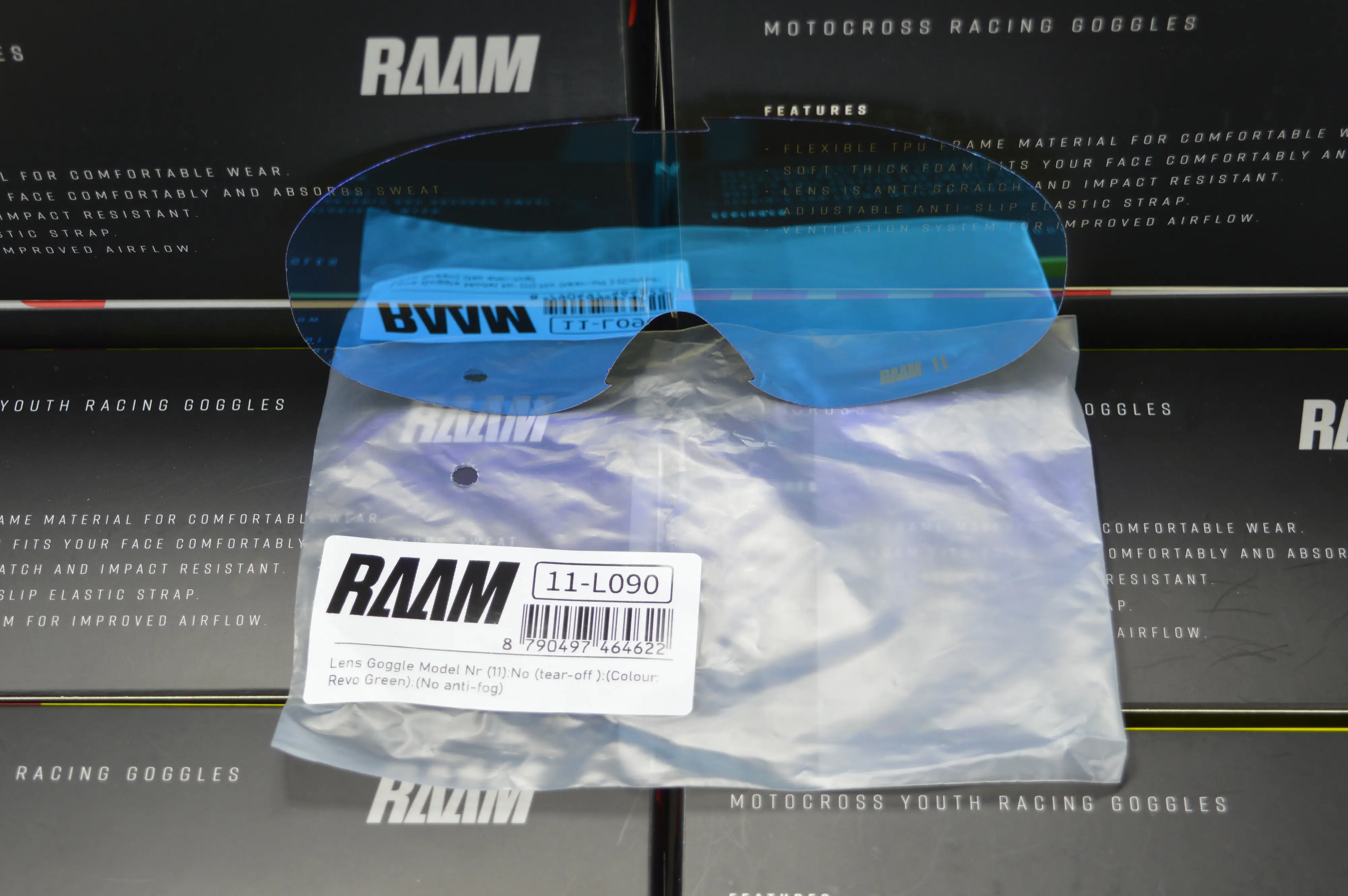 [R11-L090] Lens model Nr (11)  ,Colour: Revo Green