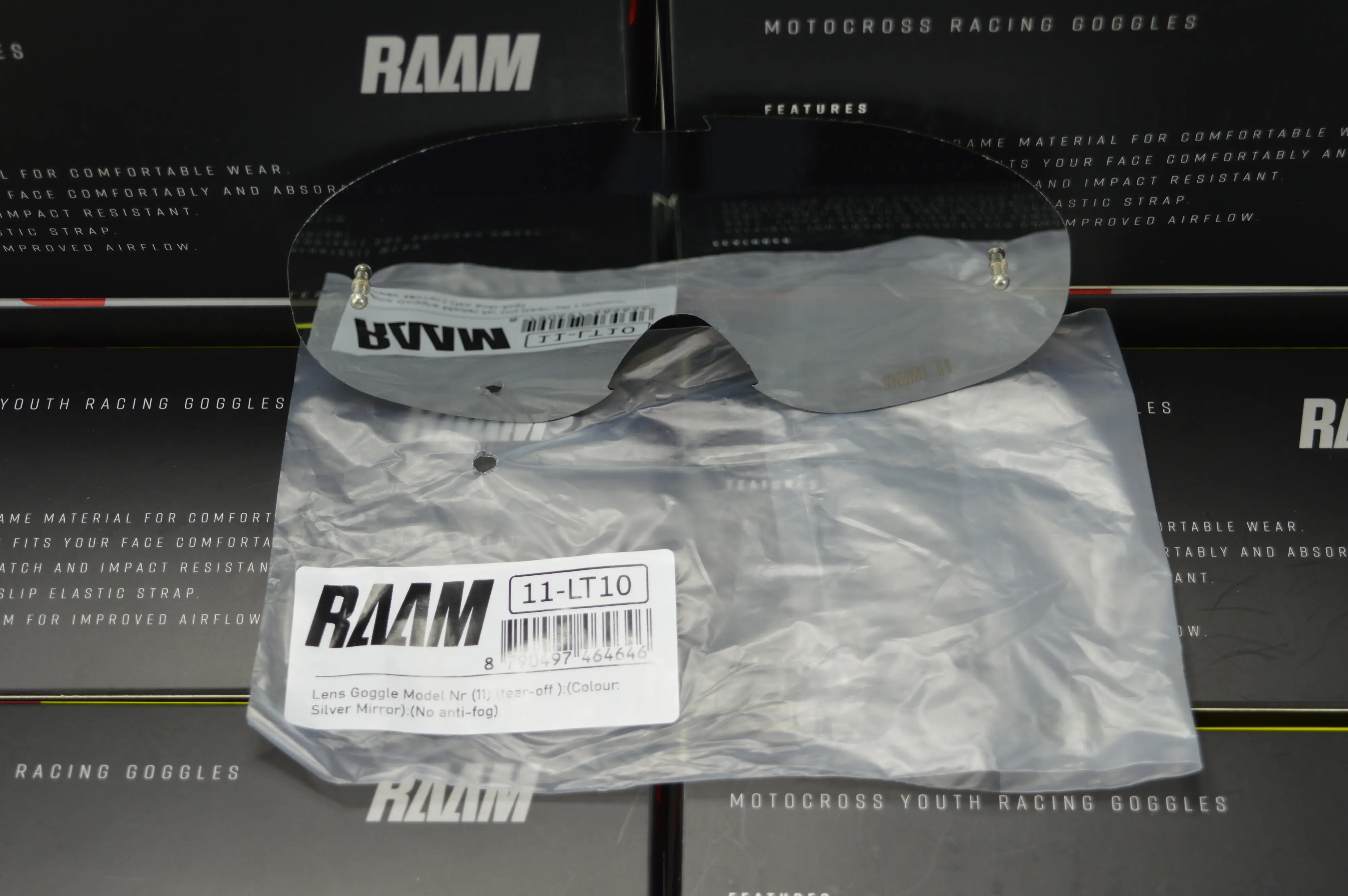 [R11-LT10] Lens model Nr (11)  ,Colour: Silver Mirror