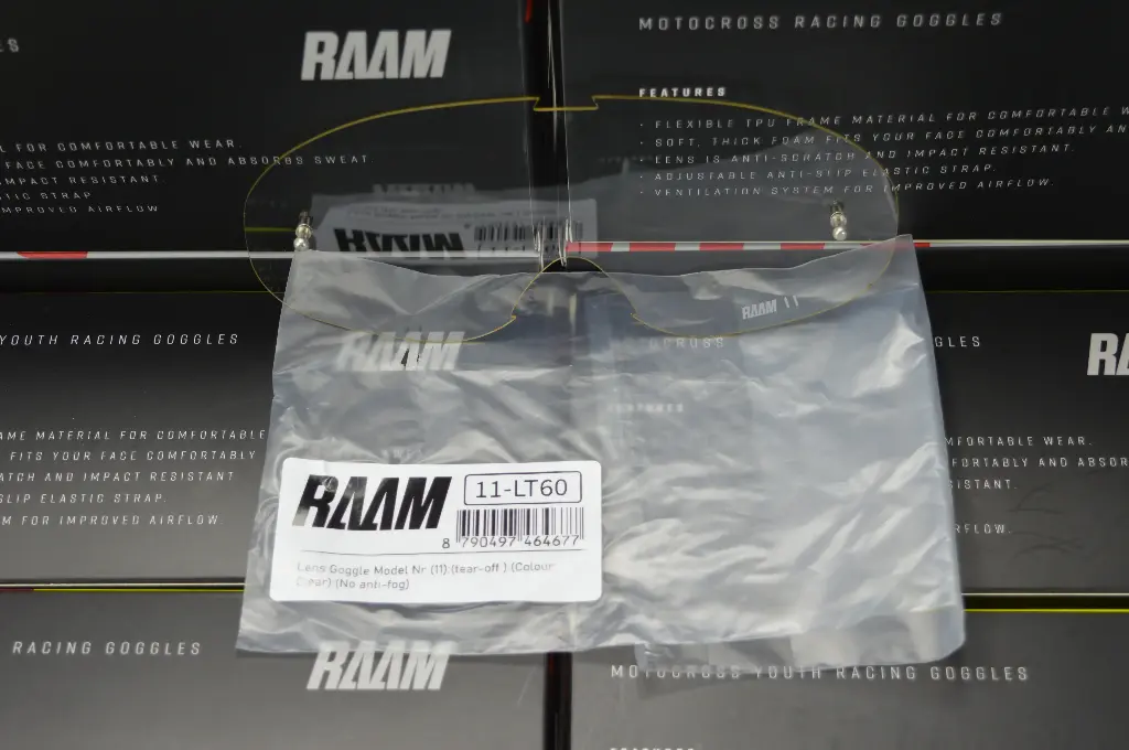 RAAM :  Clear Lens for model Nr (11)
