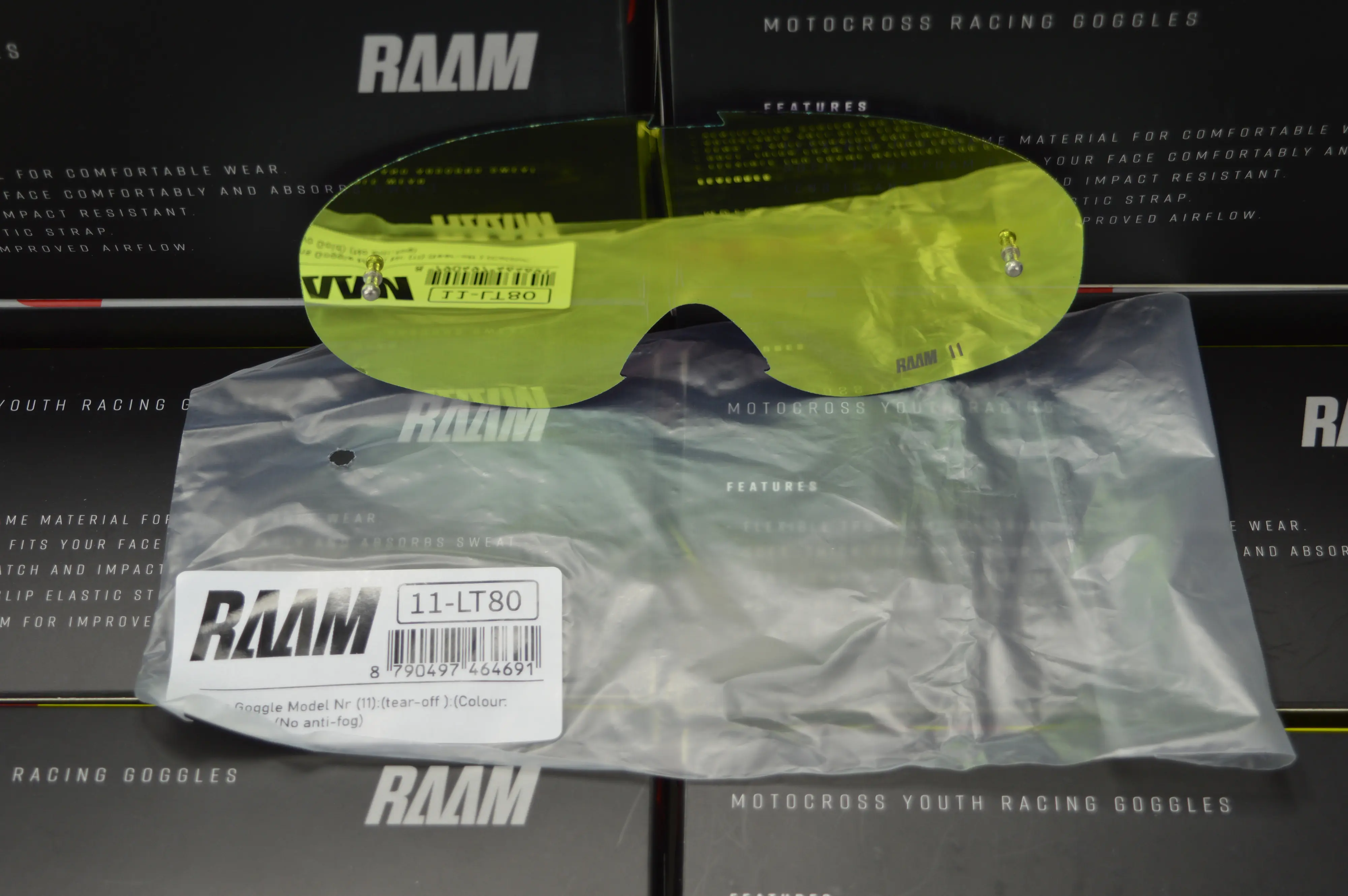 [R11-LT80] RAAM :  Gold Lens for model Nr (11)