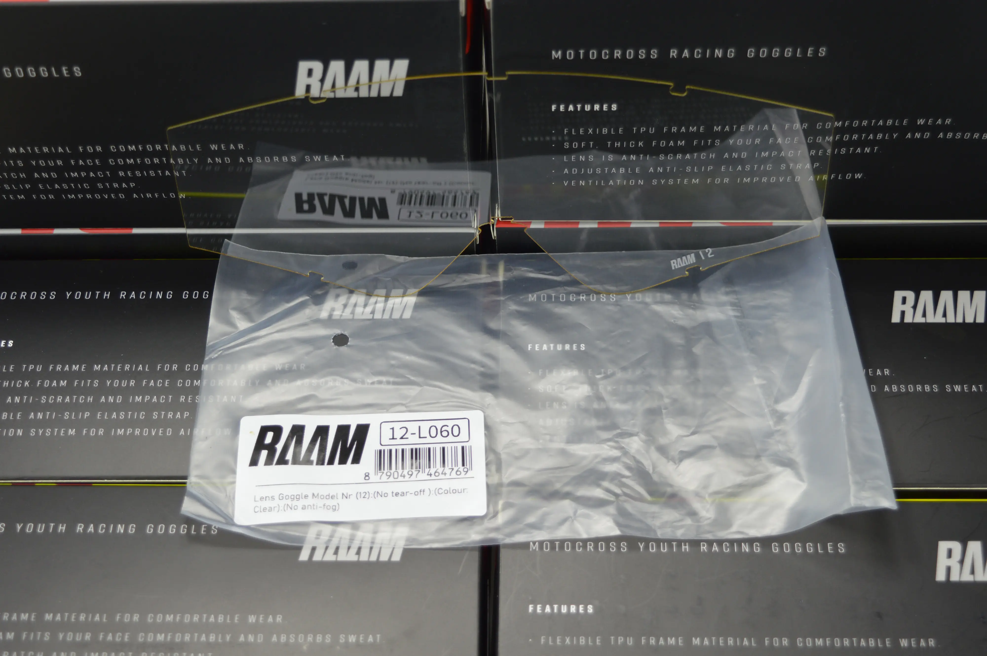 [R12-L060] Lens model Nr (12)  ,Colour: Clear