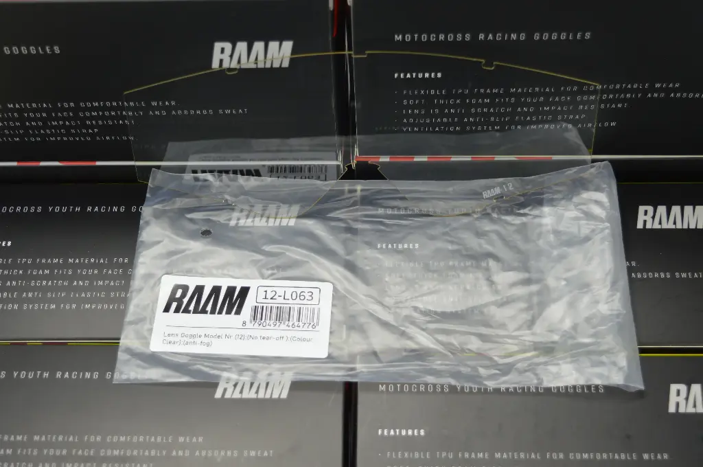 RAAM :  Clear Lens for model Nr (12)