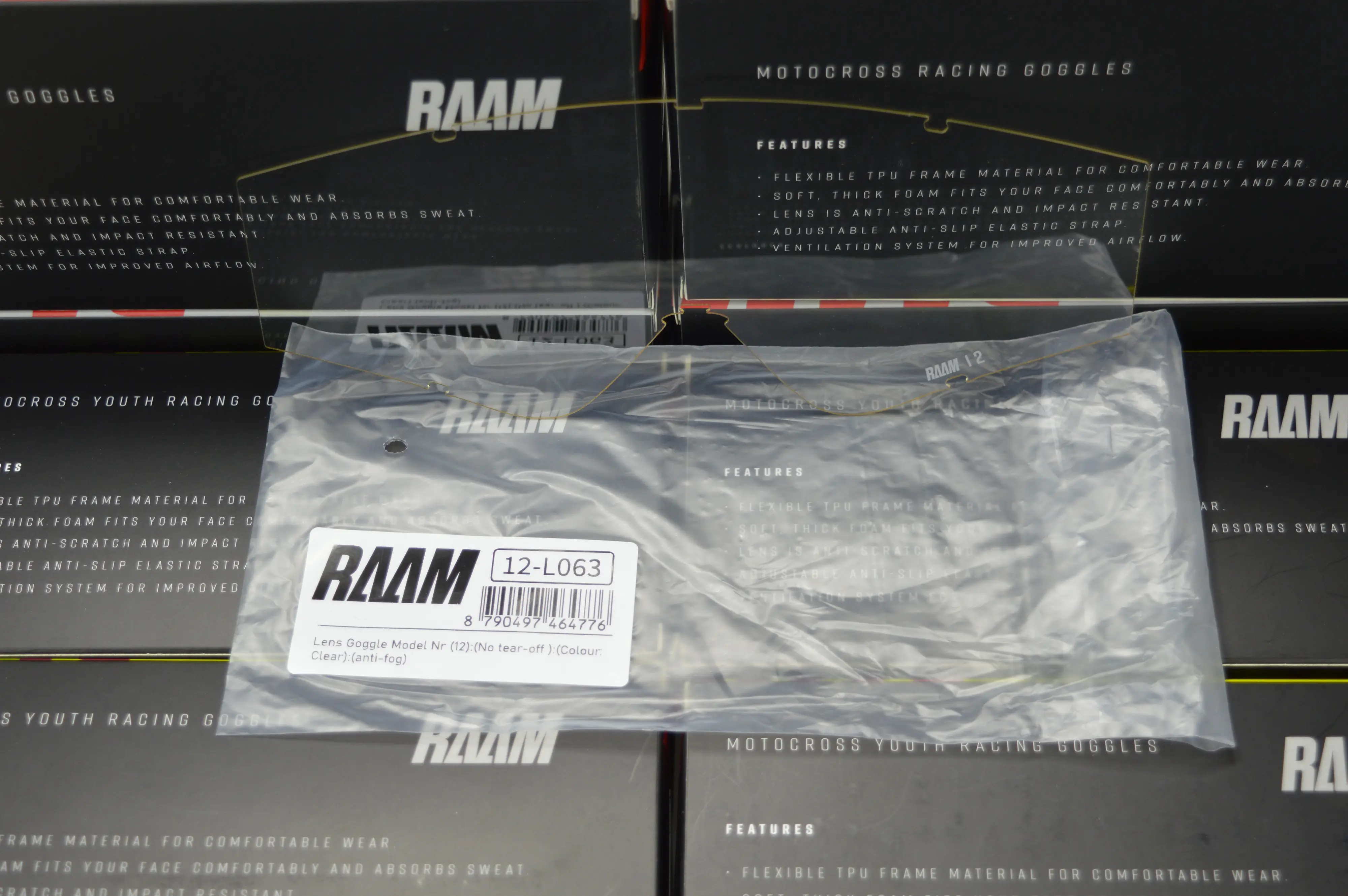 [R12-L063] Lens model Nr (12)  ,Colour: Clear