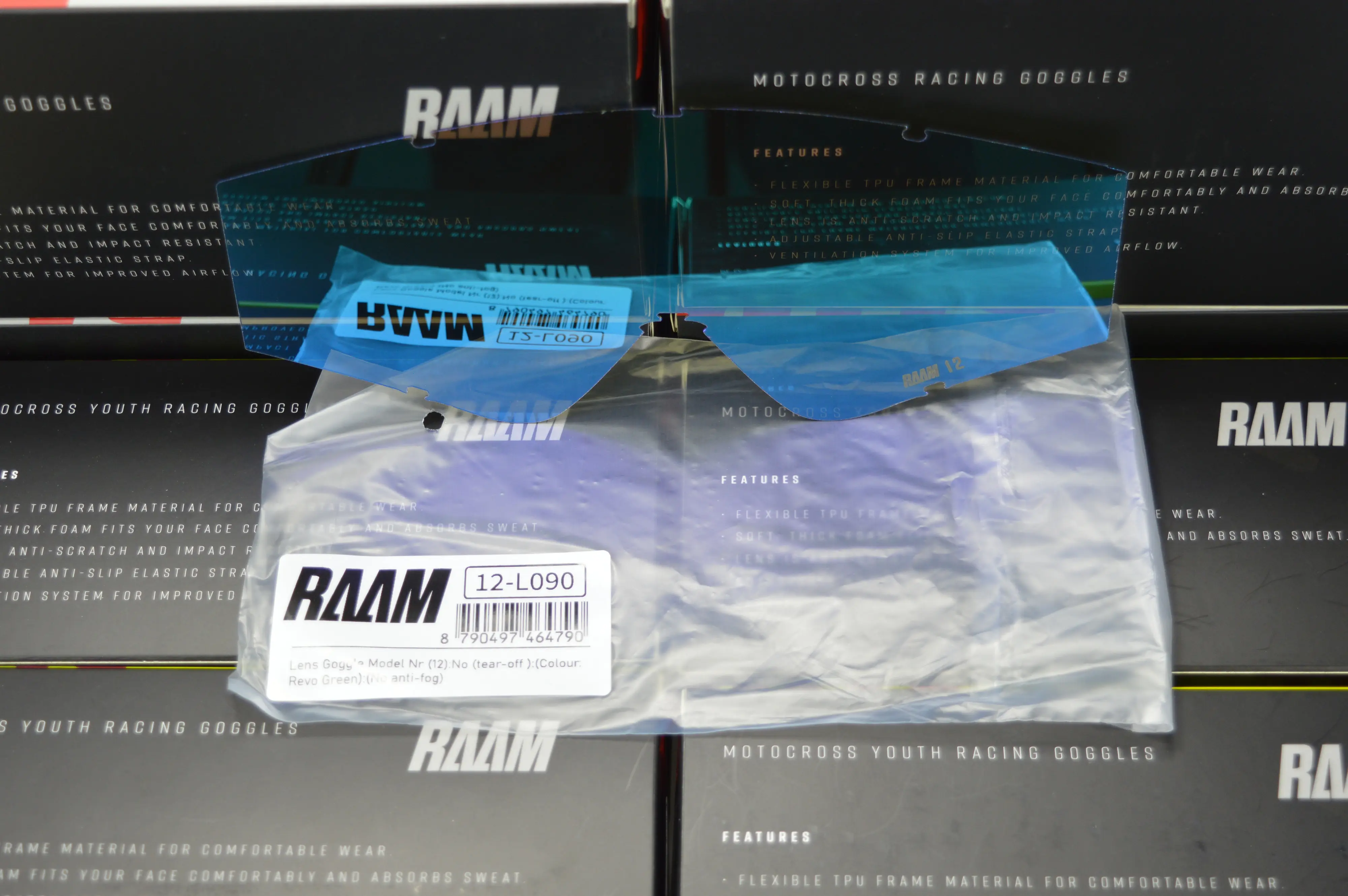 [R12-L090] Lens model Nr (12)  ,Colour: Revo Green