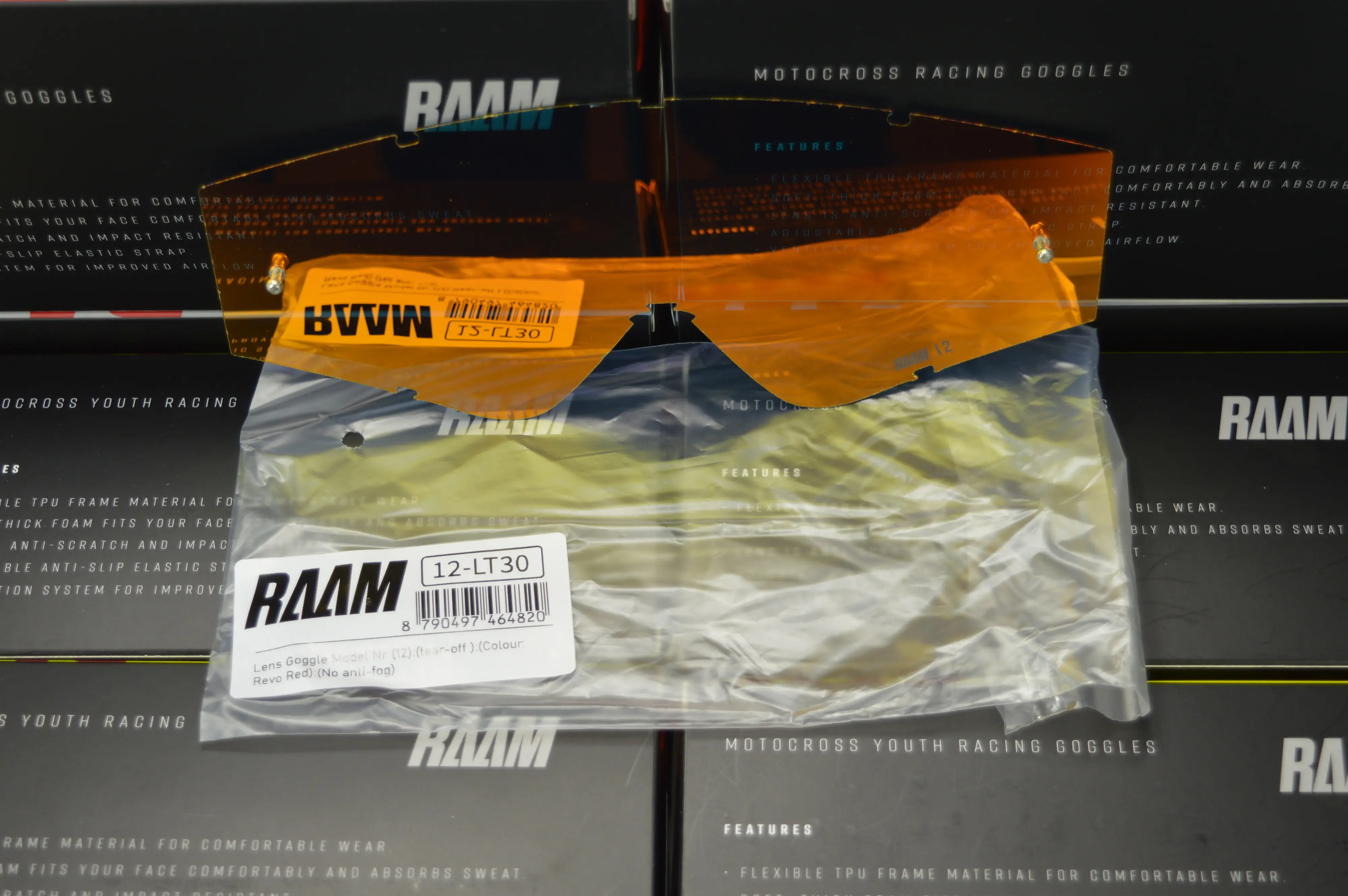 [R12-LT30] RAAM :  Red Lens for model Nr (12)