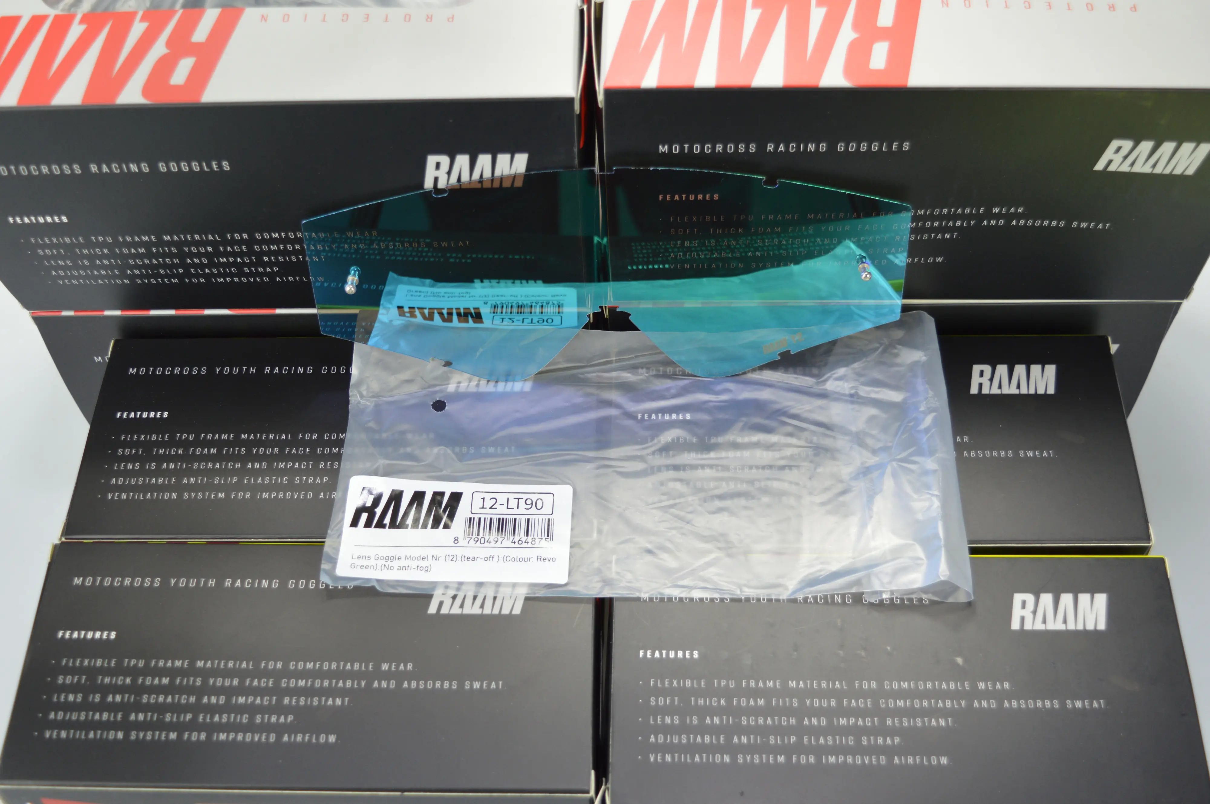 [R12-LT90] Lens model Nr (12)  ,Colour: Revo Green