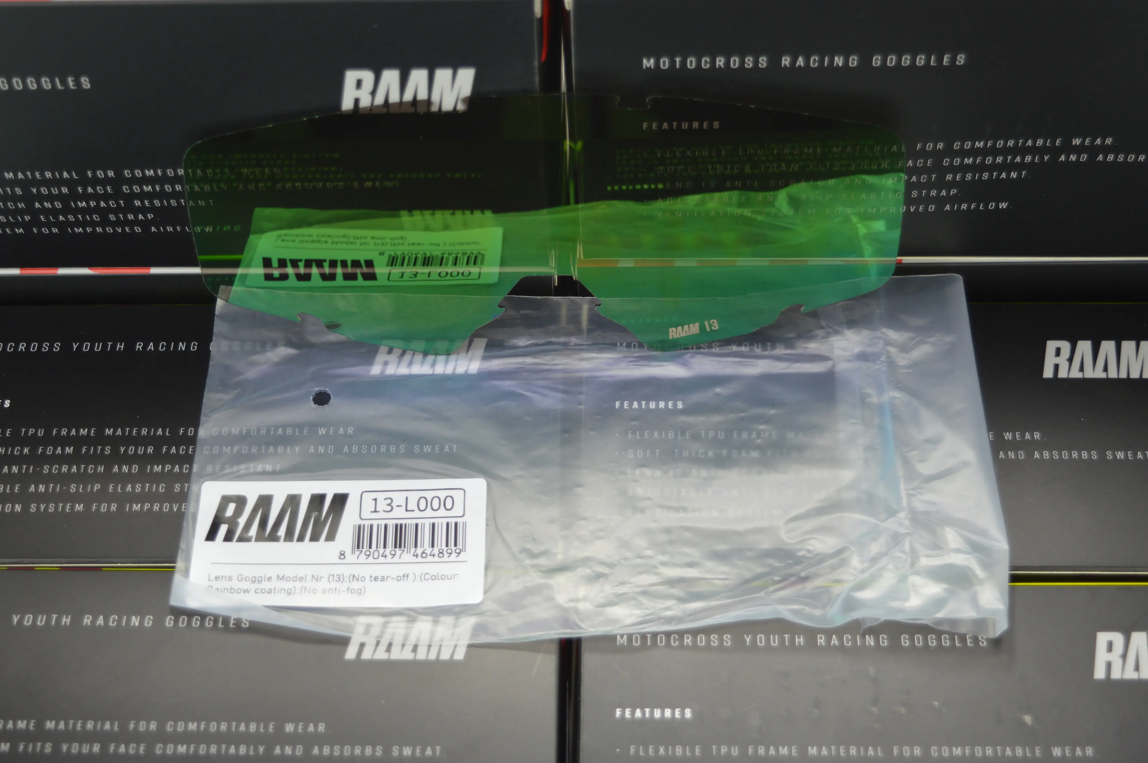 [R13-L000] Lens model Nr (13)  ,Colour: Rainbow coating