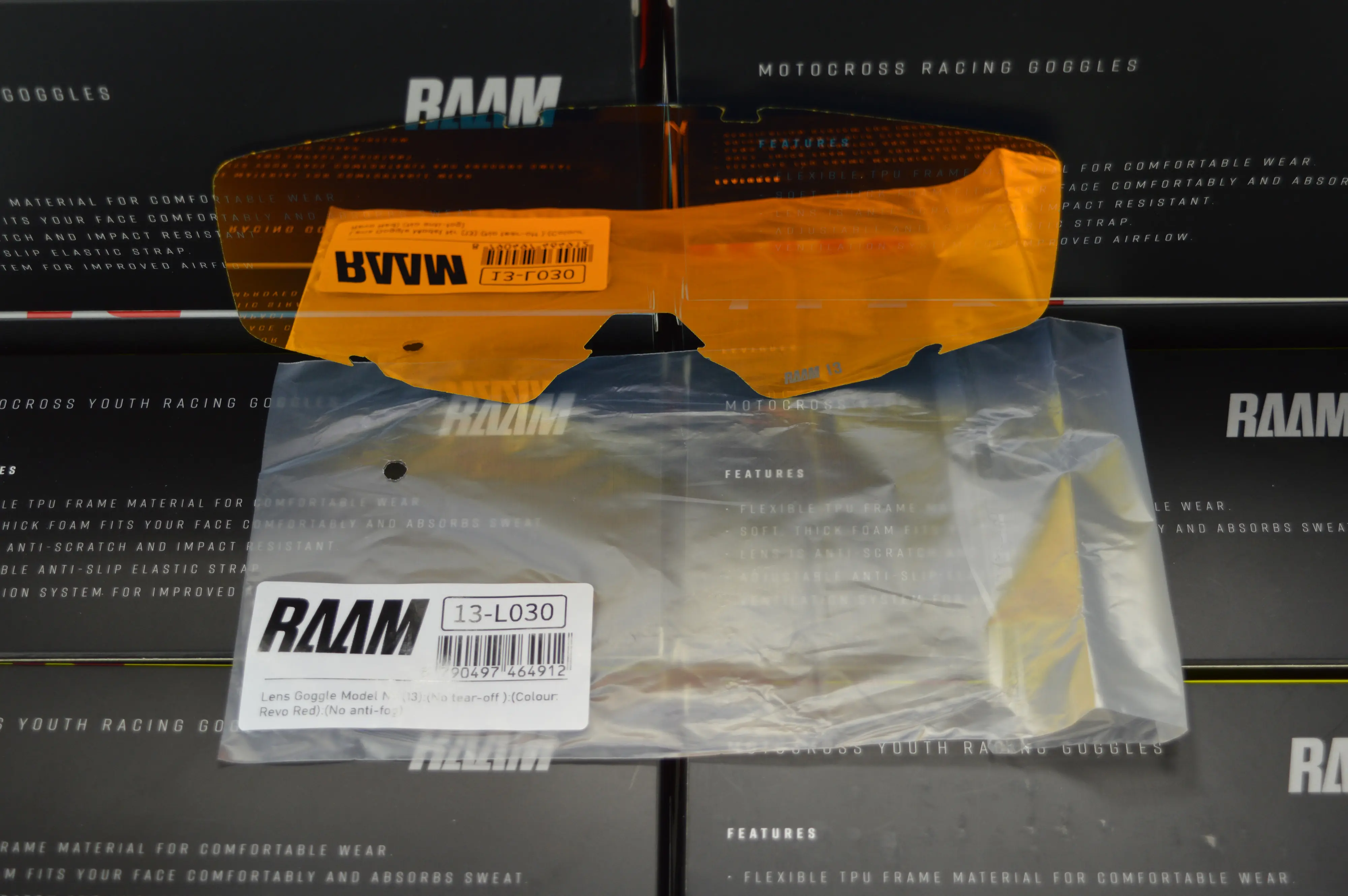 [R13-L030] RAAM :  Red Lens for model Nr (13)