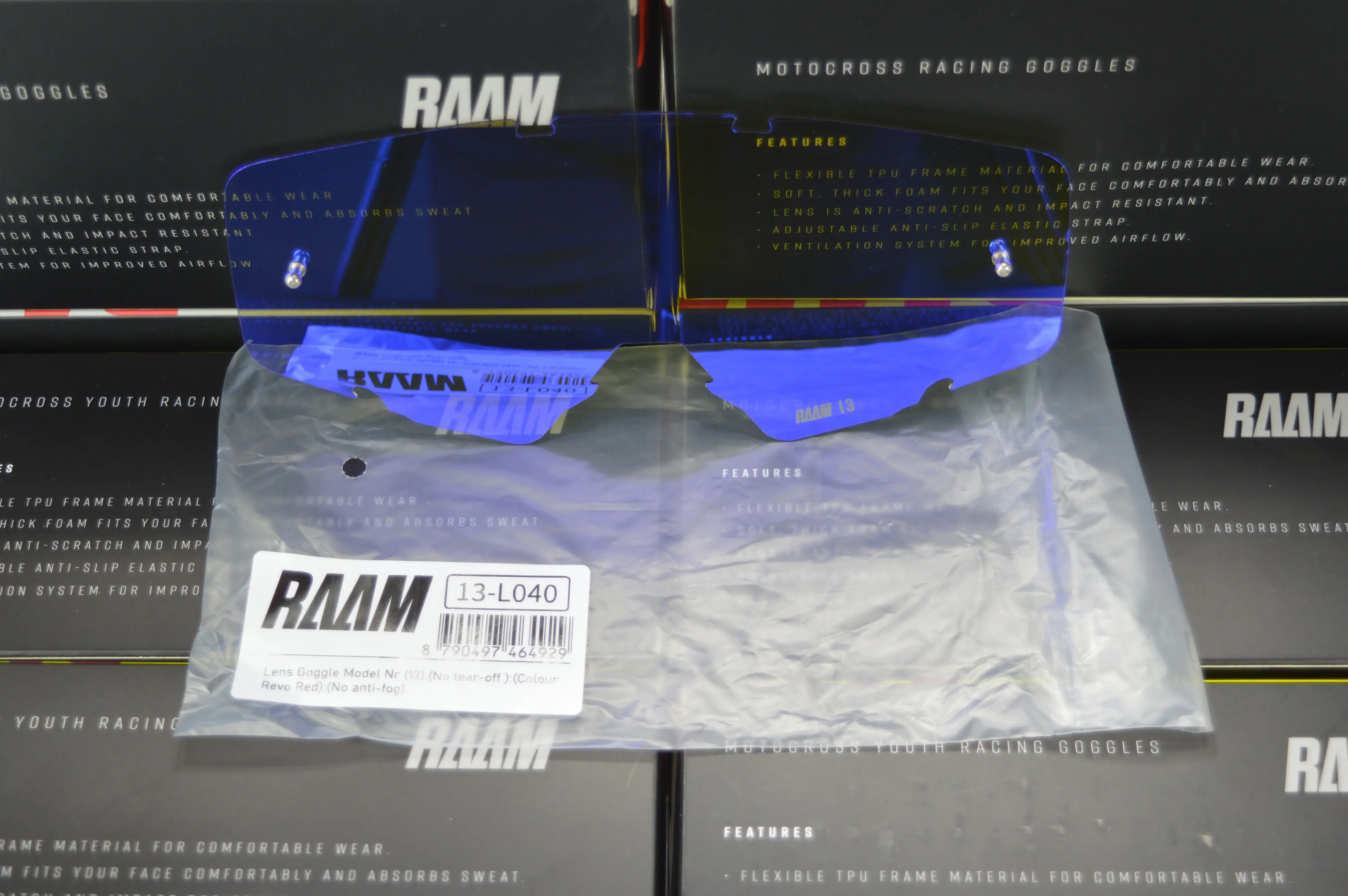 [R13-L040] Lens model Nr (13)  ,Colour: Revo Red