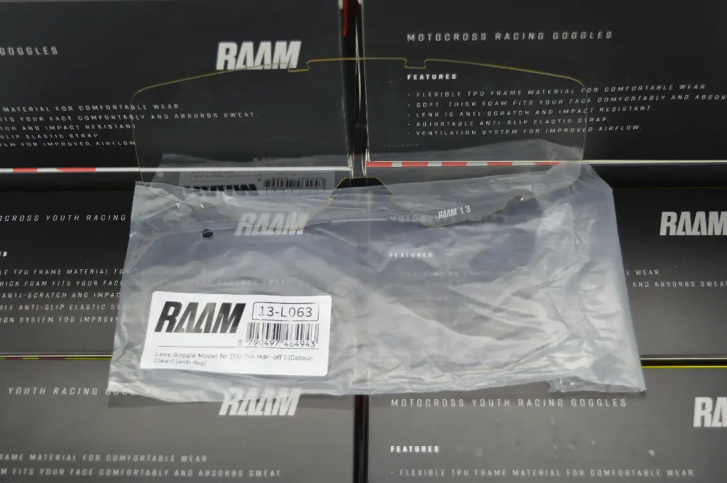 RAAM :  Clear Lens for model Nr (13)